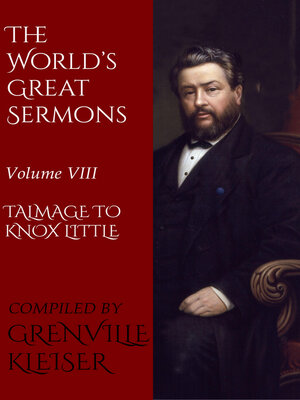 cover image of Volume VIII—Talmage to Knox Little
